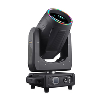 Lampu Sorot Bergerak Profesional Mini 380w 20R Sharpy Beam dengan Ring Stage Lighting untuk Pesta Disko Pernikahan Musik Ball Discon