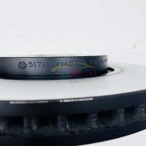 Disco de freno delantero original de calidad 51712-3K160 51712 3K160 para Hyundai Kia IX35 517123K160 - Product Image 4