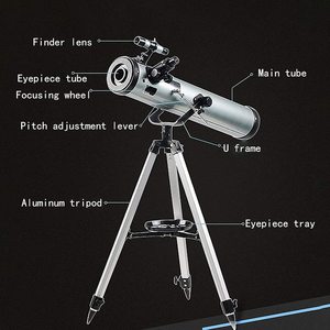 <span class=keywords><strong>Télescope</strong></span> astronomique HD : Haute magnification pour l'observation de <span class=keywords><strong>Jupiter</strong></span> et de la Lune, optique de vision nocturne professionnelle pour débutants - Product Image 3
