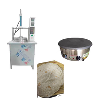 Machine hydraulique commerciale automatique de presse à crêpes chauffantes pour gâteau de canard rôti Tortilla Pita