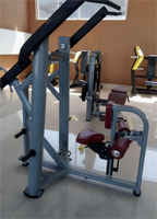 Máquina de remo frontal de grado comercial ST-6007 para profesionales, máquina de fitness con peso libre
