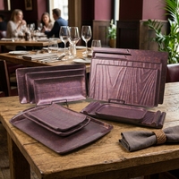 Vaisselle en mélamine incassable, réutilisable, écologique et non toxique, personnalisable, assiettes en plastique pour la vente en gros
