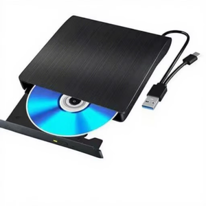 Unidad Óptica Externa USB 3.0 Portátil y Delgada, Lector/Grabador/Reproductor de <span class=keywords><strong>CD</strong></span>/DVD +/-RW para Computadora Portátil/de Escritorio, Grabadora - Product Image 6
