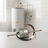Moteur de soufflerie monophasé silencieux 220V 50Hz 48W à pôles ombragés, efficacité IE3, étanche à la condensation, pour chauffe-eau à gaz, purificateur d'air, chauffe-lit