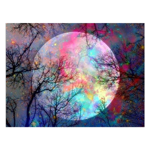 Chenistory dzdp089 đầy đủ Khoan Kim Cương sơn ngắn Lint Cross Stitch Mosaic Kit 5D DIY bức tranh kim cương cho tác phẩm nghệ thuật - Product Image 1