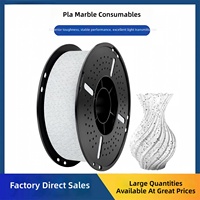 Filament PLA Marbre Standard Couleur 1.75mm 1KG Texture Pierre Matériau Imprimante 3D Enroulé Soigneusement pour Impression de Modèles Pièces Décoratives