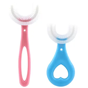 Brosse à dents rotative pour enfants, outil à dents pour enfants 360 degrés