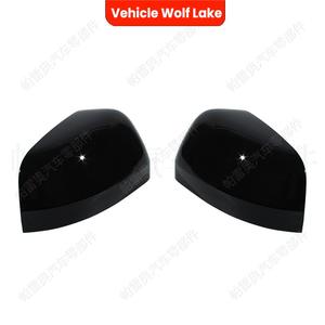 Carcasa de espejo retrovisor en pintura negra para Jeep Grand Cherokee Dodge Durango 2011-2019, juego completo de ABS - Product Image 4