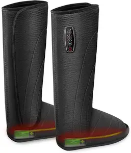 Air Compression foot and Calf massager boots with heat