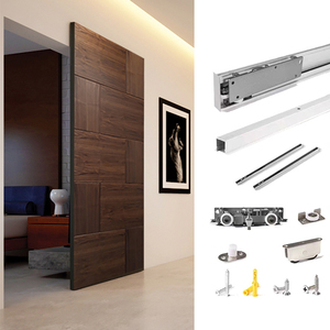 Sistema di Scorrimento Invisibile per Porte con Binario Nascosto, Serie Magic Rail Senza Profilo a Vista - Product Image 1