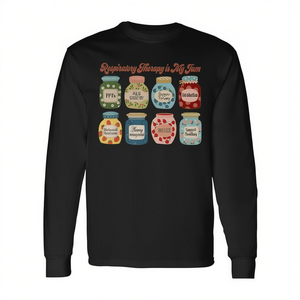 Camiseta de manga larga para terapia respiratoria, mi pasión, para rehabilitación pulmonar - Product Image 2