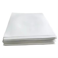 Feuille de PTFE moulée blanche en matériau pur d'usine, qualité médicale et alimentaire, résistante aux produits chimiques