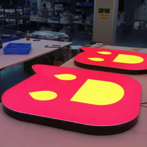 Letrero Acrílico Iluminado LED 3D Personalizado a Todo Color, Impresión UV <span class=keywords><strong>Plana</strong></span>, Logotipo para Tienda, Brillante, Duradero, Impermeable, para Empresas, Garantía de 2 Años - Product Image 1