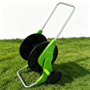 VERTAK Plastic Freestanding Gardening Hose Reel Cart Labor-saving Water Storage with Wheels for Outdoor and Patio Use - Product Image 1