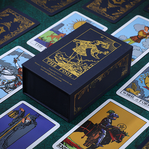 Conception personnalisée Impression holographique Cartes <span class=keywords><strong>de</strong></span> tarot déjoué et Oracles avec guide Cartes <span class=keywords><strong>de</strong></span> tarot Rider Waite - Product Image 2