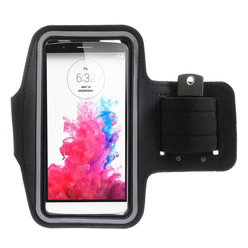 High quality PVC Gym Running Jogging Sports Armband Phone Pouch for LG G3 D850 D851 D855 Phone Case