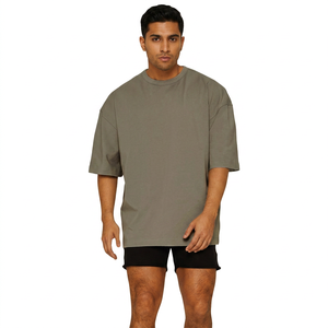 T-shirts tendance pour hommes 100% coton, coupe ample, imprimés, vêtements décontractés - Product Image 1