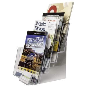 Desktop Trasparente di File di Documento Flyer Parete Della Scatola di Montaggio A4 Acrilico Brochure Holder Box per Ufficio - Product Image 1