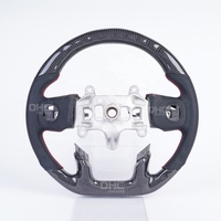 Volant LED intelligent personnalisable pour Dodge Ram 1500 Trx Volant en fibre de carbone 2018 2019 2020 2021 2022 2023 2024