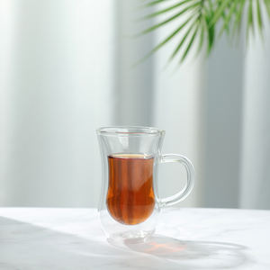 <span class=keywords><strong>Bicchieri</strong></span> <span class=keywords><strong>da</strong></span> tè Vintage per caffè turco tazze a doppia parete isolanti spesse per bevande calde e fredde - Product Image 4