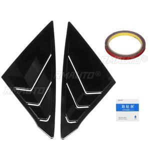 11th Car Rear Side <b>Window</b> Louver <b>Covers</b> Vents Trim <b>Window</b> Shutters Shade For Honda For Civic 11th Eleventh Generation 2021-2022 - Product Image 2