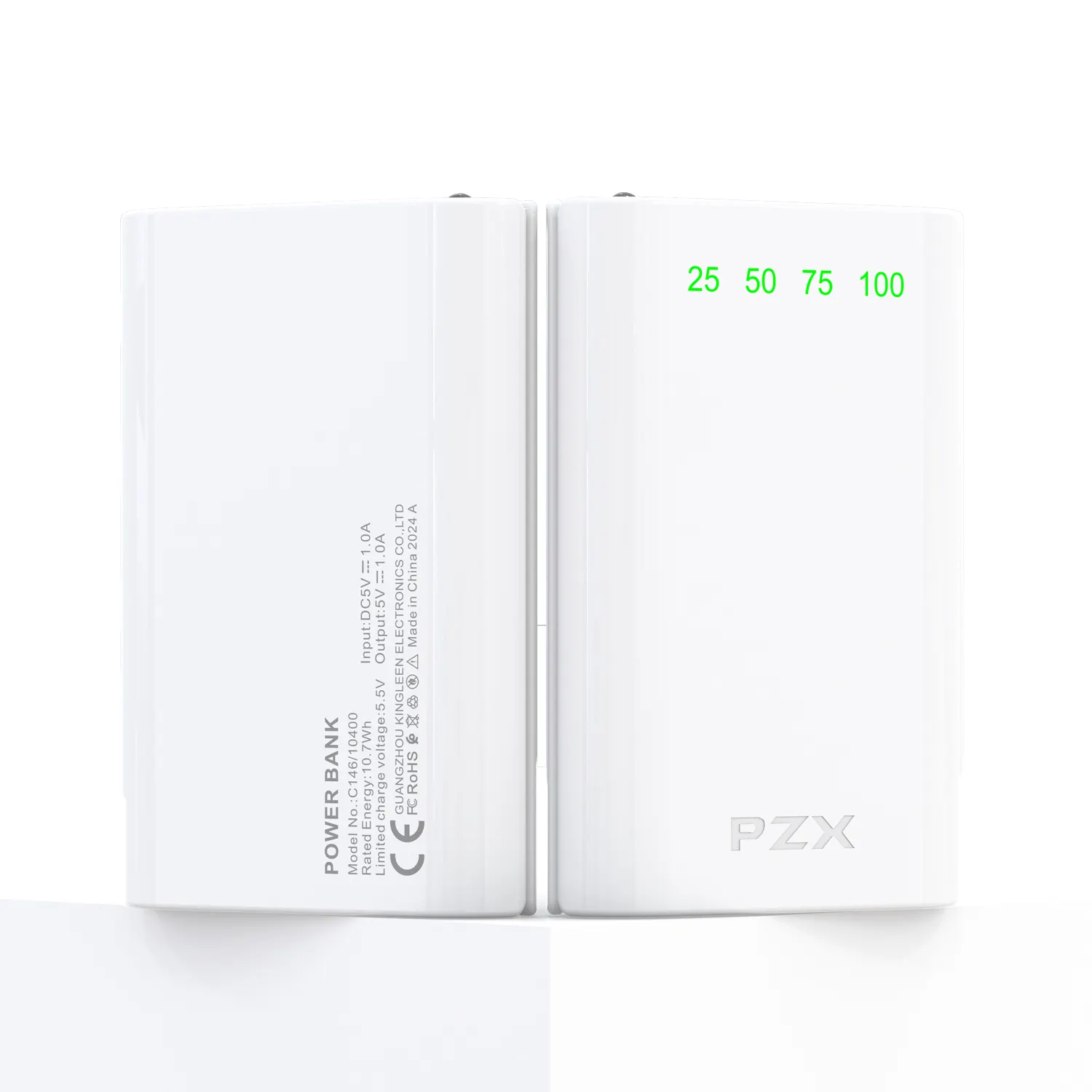 2022 PZX C146 Bestes Werbe geschenk Kleine tragbare Power Bank 10400 mah Mini Power bank 10400 Mah Power banks