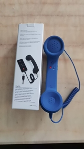 Combiné téléphonique filaire rétro type C, récepteur de téléphone vintage, combiné téléphonique <span class=keywords><strong>portable</strong></span> <span class=keywords><strong>pour</strong></span> smartphone et téléphone mobile - Product Image 2