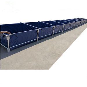 Vasca per Pesci in Acciaio Zincato di Facile Montaggio, Serbatoio Corrugato per Acquacoltura con Rivestimento in PVC Impermeabile e Valvola di <span class=keywords><strong>Scarico</strong></span> - Product Image 4