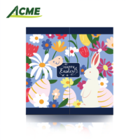 Calendrier de l'Avent sur mesure en gros, boîte cadeau de 24 jours, lamination mate, emballage en papier recyclable avec ruban magnétique pour