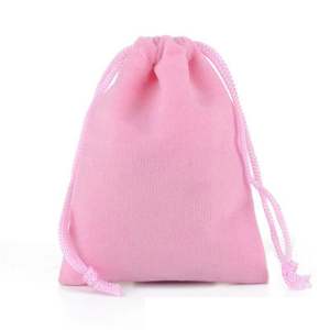 Bolsas de Joyería con Cordón de Microfibra de Gamuza de Alta Calidad de 12*15cm, Ecológicas, con Impresión Personalizada, para Regalo de Perfume - Product Image 4