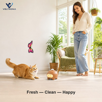 Jouet pour chat papillon rotatif, jouet interactif pour chat avec base en forme de cochon, jouet pour chat à activation automatique