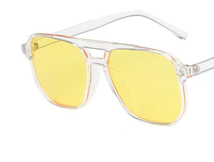 トレンドのダブルブリッジオーバーサイズブルーライトカットメガネ - <span class=keywords><strong>2026</strong></span>年新作ヴィンテージアカデミックスタイルプレーンメガネ - Product Image 6