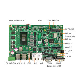 Carte mère en promotion 175*115*17mm pour processeurs Intel Core i3 i5 de 6e et 7e génération (6100U, 7200U, 7500U) avec DDR4, 2 ports COM, PCILE, 2 ports LAN (i3-6100U, i5-7200U, i7-7500U) - Product Image 2