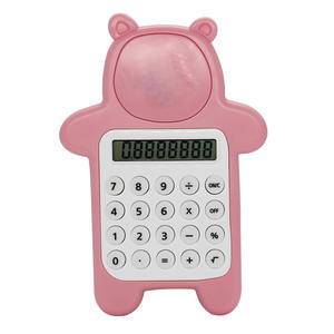 Regalo promocional encantador Oso de dibujos animados de 8 dígitos calculadora de bolsillo - Product Image 1