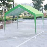 Tente de parapluie à quatre pattes d'abri de pluie de parasol extérieur portatif pour des événements de camping de carport de rue de vendeurs de rue avec le tissu