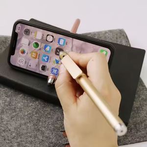 Bolígrafo de Gel Personalizado de Alta Calidad con Logotipo Promocional, Bolígrafo de Plástico Multicolor con Punta Táctil, Tinta Negra de 0.5mm, Venta al Por Mayor - Product Image 6