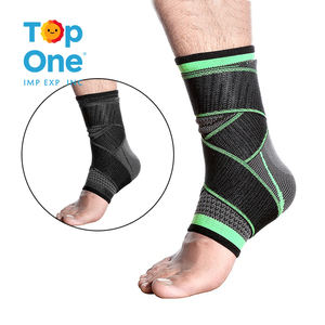 Top One manga de compresión para voleibol/baloncesto deporte presión tobillo soporte con caída de pie vendada - Product Image 1