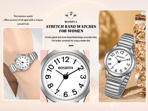 <span class=keywords><strong>Orologio</strong></span> <span class=keywords><strong>da</strong></span> Donna al Quarzo in Acciaio Inossidabile Dorato, Larghezza Cinturino 18mm, Stile Lusso Sottile, <span class=keywords><strong>Digitale</strong></span>, Semplice, alla Moda, per Signore e Ragazze, Espandibile - Product Image 2