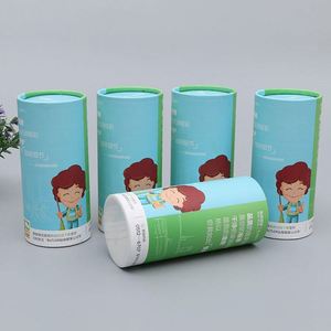 Custom Logo Cylinder Cardboard <b>Paper</b> Box Facial <b>Tissues</b> Dispenser Pocket <b>Tissue</b> Biodegradable Tube Car <b>Paper</b> Tube - Product Image 2