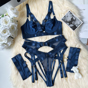 Nouvelle Collection : Ensemble de Lingerie Sexy Femme – Sous-vêtements Découpés Push-up - Product Image 6