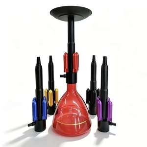 Juego de Juguetes Lanzadores de Cohetes, Pistola de Lanzamiento Espacial, Juguete Volador de Plástico con Cápsulas Coloridas para Fiestas al Aire Libre - Product Image 1