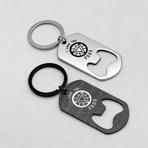 Wholesale Color Printed <b>Key</b> <b>Chains</b> Customization Stainless Steel Bottle Opener <b>Key</b> Ring Party Supplies Gift Metal <b>Key</b> <b>Chain</b> - Product Image 5