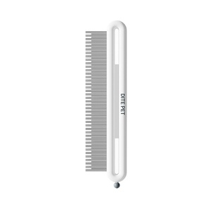 Peigne de toilettage pour animaux à poils longs, peigne à dents lâches pour chiens et chats, brosse démêlante à dents denses pour Golden Retriever et Border Collie - Product Image 2