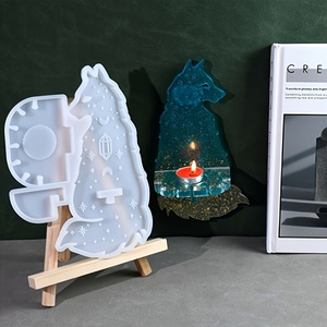 Stampo in Silicone per Candele a Forma di Totem di <span class=keywords><strong>Lupo</strong></span>, Decorazione da Parete per la Casa - Product Image 4