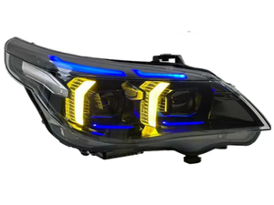 Auto-y coche Led faro para <span class=keywords><strong>BMW</strong></span> E60 faro 2003-2009 <span class=keywords><strong>523i</strong></span> 530i modificado Angel Eye LED faros para <span class=keywords><strong>BMW</strong></span> E60 accesorios de coche - Product Image 4