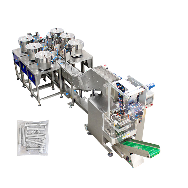 Smart Automatic Vibrating Bowl Packing Line Food Pack Machine with Good Price