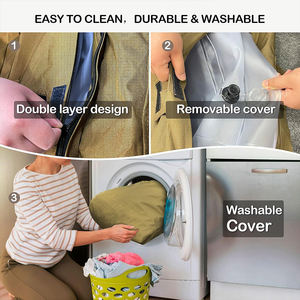 Sofá Inflable Automático de Lujo con Bomba Integrada, Sofá de Dos Plazas Portátil para el Hogar, Campamentos al Aire Libre, Jardín y Viajes - Product Image 3