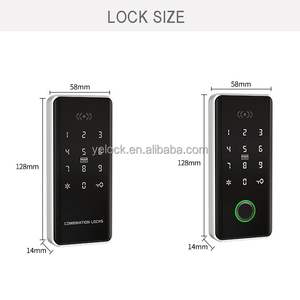אפליקציה מבוקרת קוד סיסמא אלקטרונית נעילת keypad ארון מקלדת אבטחה עבור הבית כושר-מפעל tlock עשה סגסוגת אבץ - Product Image 4