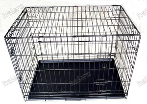 Double Door Pet <strong>Cage</strong> <strong>Foldable</strong> <strong>Dog</strong> Crate Steel <strong>Wire</strong> <strong>Dog</strong> <strong>Cages</strong> DSA36 - Product Image 3