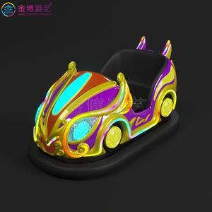 Voitures tamponneuses 12v avec pare-chocs en caoutchouc à vendre, manèges électriques pour parc d'attractions pour enfants, manèges électriques ufo pour enfants, voiture tamponneuse Skynet bon marché - Product Image 2